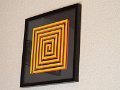 q. spiral 40 cm      Blech auf Plexi (4)